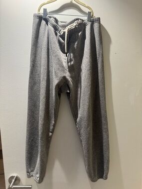 THE GREAT. Women’s Gray Fleece Sweatpants